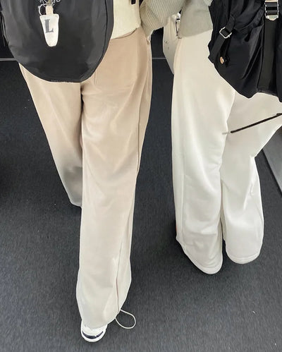 (2 types/7 colors) Side-tuck sweatpants