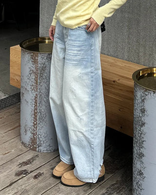 Round-toe slip-on loafers