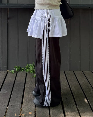 Race Track Wide Pants