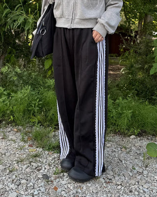 Race Track Wide Pants