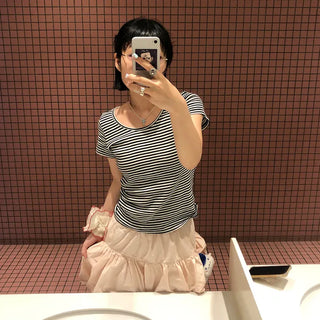 Nylon pumpkin skirt