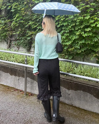 Rayon Mix Rib Summer Cardigan