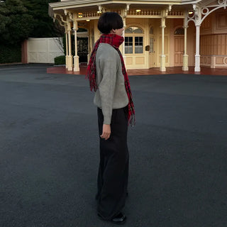 (Unisex) Raglan High Neck Zip Cardigan