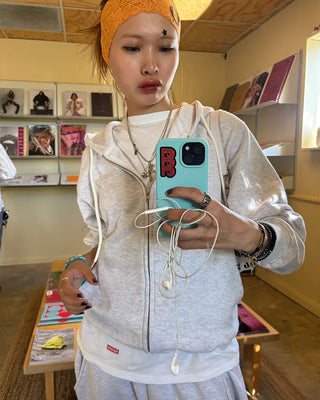 (ORIGINAL) Oversized Double Zip Hoodie (Fleece Lined)