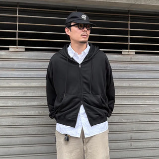 Unisex Daily Hoodie Zip-Up