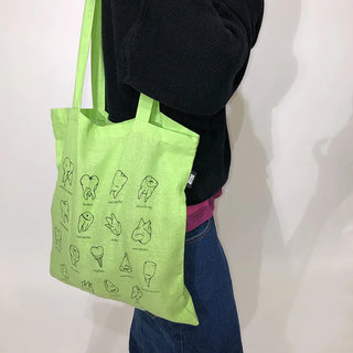 (ORIGINAL) Tooth Graphic Eco Bag