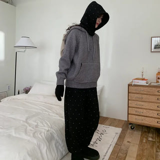 [Fleece-lined] Heart Point Jogger Pants
