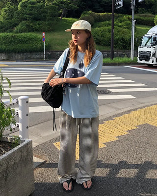 Oval Patch Oversized T-Shirt