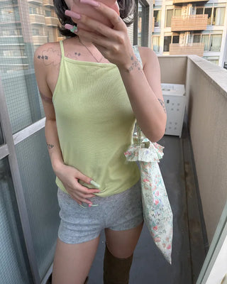 Square neck simple camisole