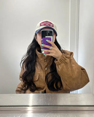 Stitch Patch Bicolor Cap