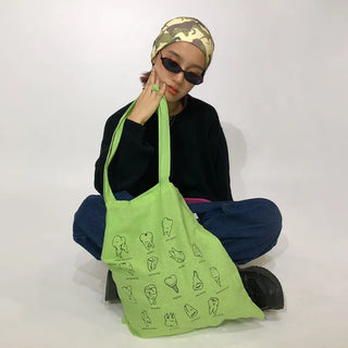 (ORIGINAL) Tooth Graphic Eco Bag