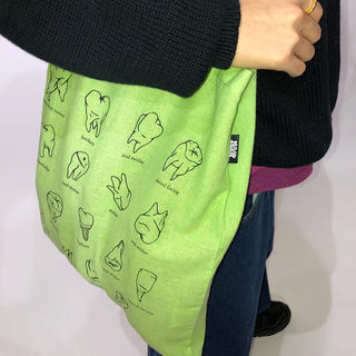 (ORIGINAL) Tooth Graphic Eco Bag