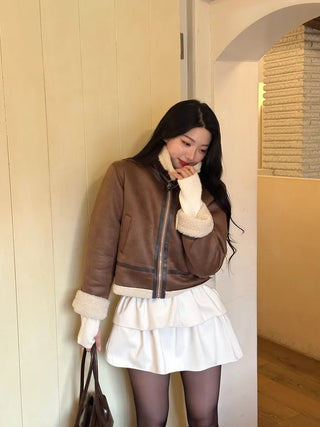 Pony tiered skirt
