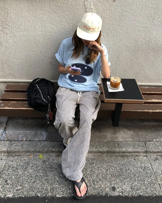 Oval Patch Oversized T-Shirt