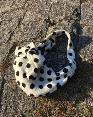 Dot Big Ribbon Boa Bag