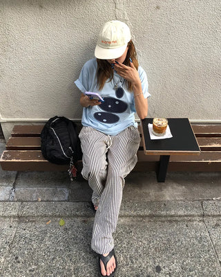 Oval Patch Oversized T-Shirt