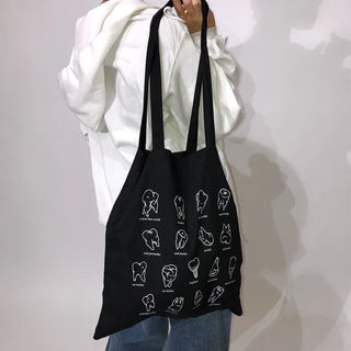 (ORIGINAL) Tooth Graphic Eco Bag
