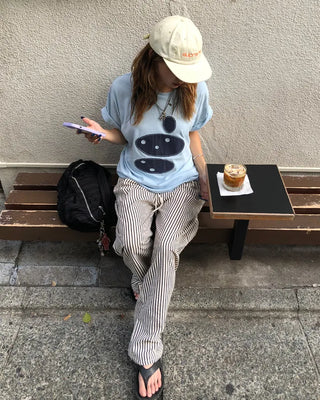 Oval Patch Oversized T-Shirt