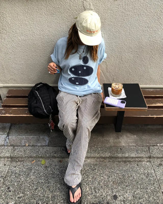 Oval Patch Oversized T-Shirt