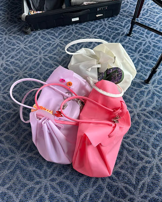 Matte Jelly Big Square Lock Bag