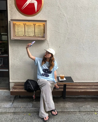 Oval Patch Oversized T-Shirt