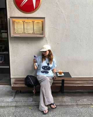 Oval Patch Oversized T-Shirt