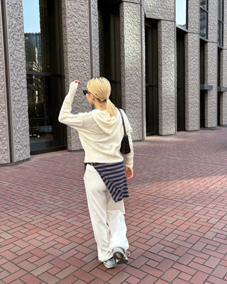 Silver Tag 2-Way Hem Rib Easy Pants