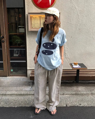 Oval Patch Oversized T-Shirt