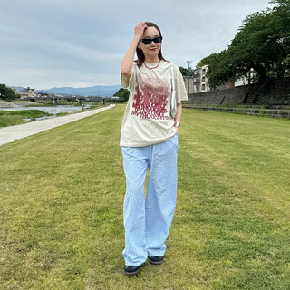 Striped Banding Pants