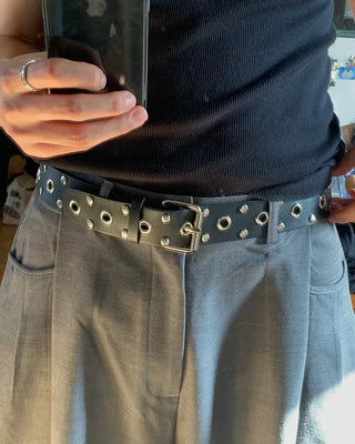 40mm eyelet belt