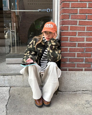 (Unisex) Double Knee Carpenter Balloon Pants