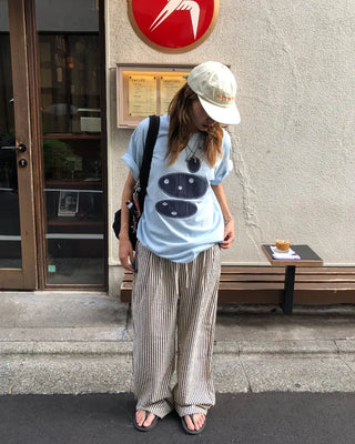 Oval Patch Oversized T-Shirt