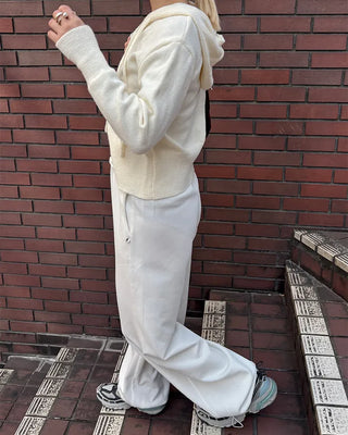 Silver Tag 2-Way Hem Rib Easy Pants
