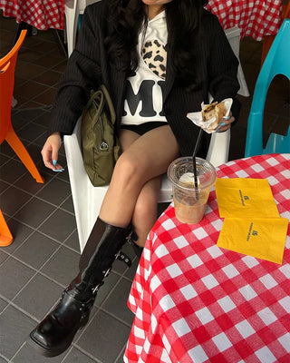 Love Me Leopard Over Hoodie