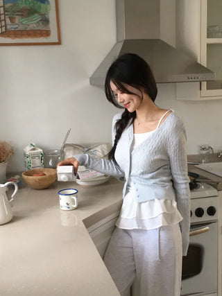 -3kg Slim Twist Cardigan (12 colors)