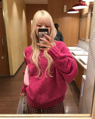 Mixed-color knit