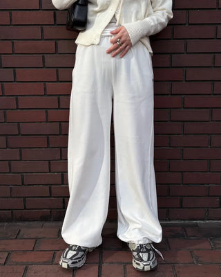 Silver Tag 2-Way Hem Rib Easy Pants