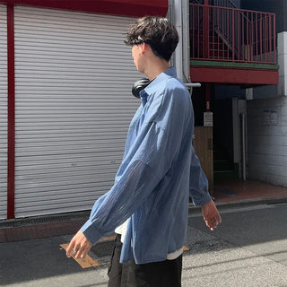 Summer Volume Stripe Shirt