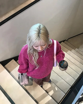 Mixed-color knit