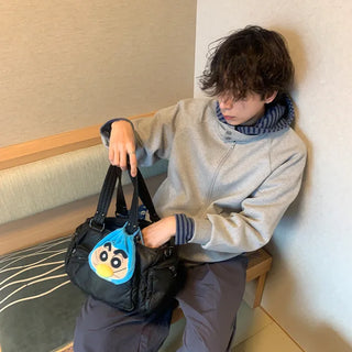 Multi-pocket vintage bag