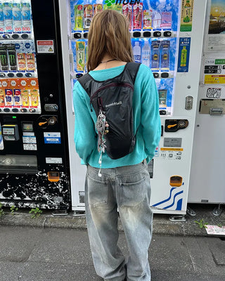 (Unisex) Vintage Wash Wide Straight Jeans