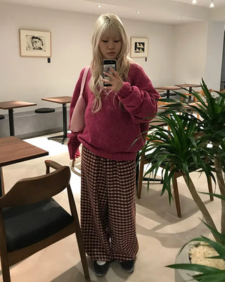 Mixed-color knit