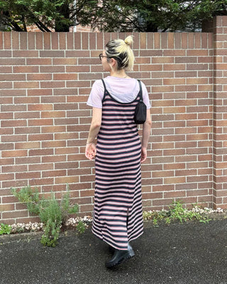 Triple Border Camisole Maxi Dress