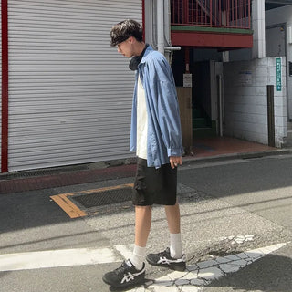 Summer Volume Stripe Shirt