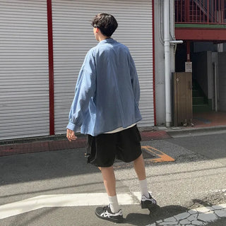 Summer Volume Stripe Shirt