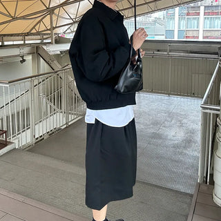 Placket Oversized Jacket