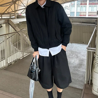 Placket Oversized Jacket