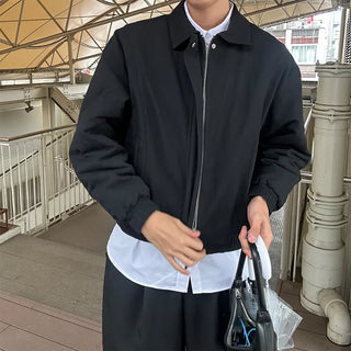Placket Oversized Jacket