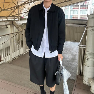 Placket Oversized Jacket