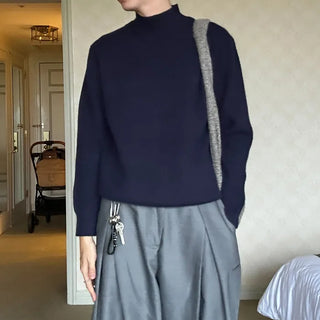 Basic Half-Neck Knit